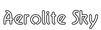 Aerolite Sky Font Image