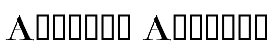 Amarfil Antiqua Font Image