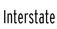 Interstate Font Image