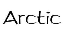 Arctic Font Image