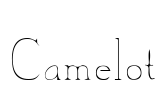 Camelot Font Image