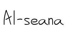 Al-seana Font Image