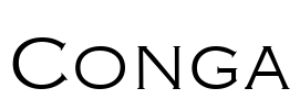 Conga Font Image