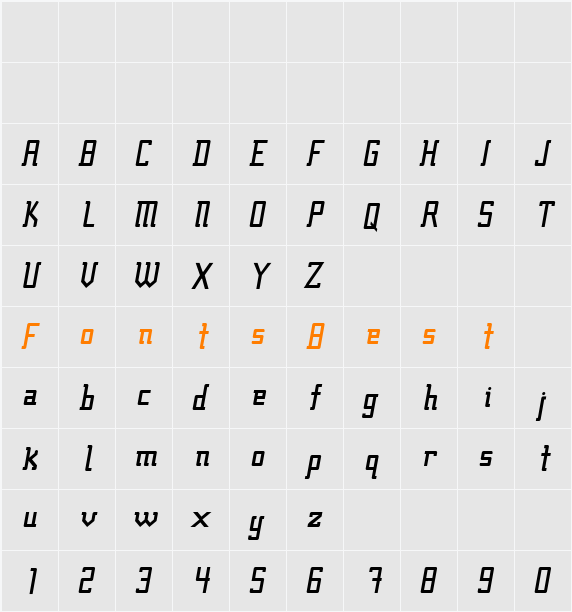 Fcraft Sidarta Character Map