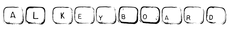 AL Keyboard Font Image