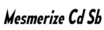 Mesmerize Cd Sb Font Image