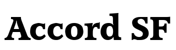 Accord SF Font Image