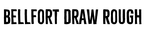 Bellfort Draw Rough Font Image