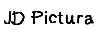 JD Pictura Font Image