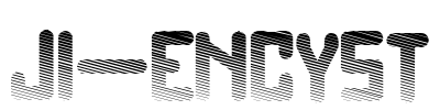 JI-Encyst Font Image