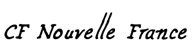 CF Nouvelle France Font Image