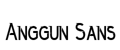 Anggun Sans Font Image