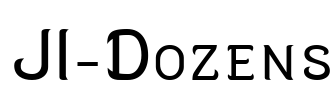 JI-Dozens Font Image