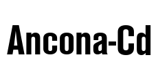 Ancona-Cd Font Image