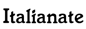 Italianate Font Image