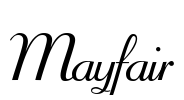 Mayfair Font Image