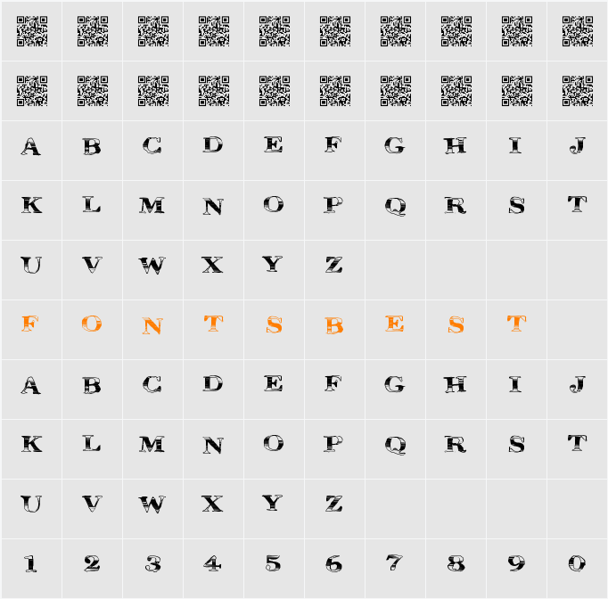 MegaDeal Character Map