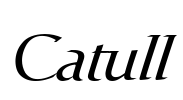 Catull Font Image