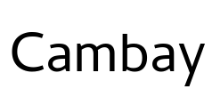 Cambay Font Image