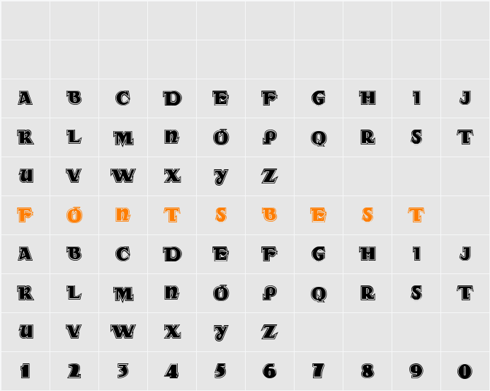 DS Rada_Double Character Map