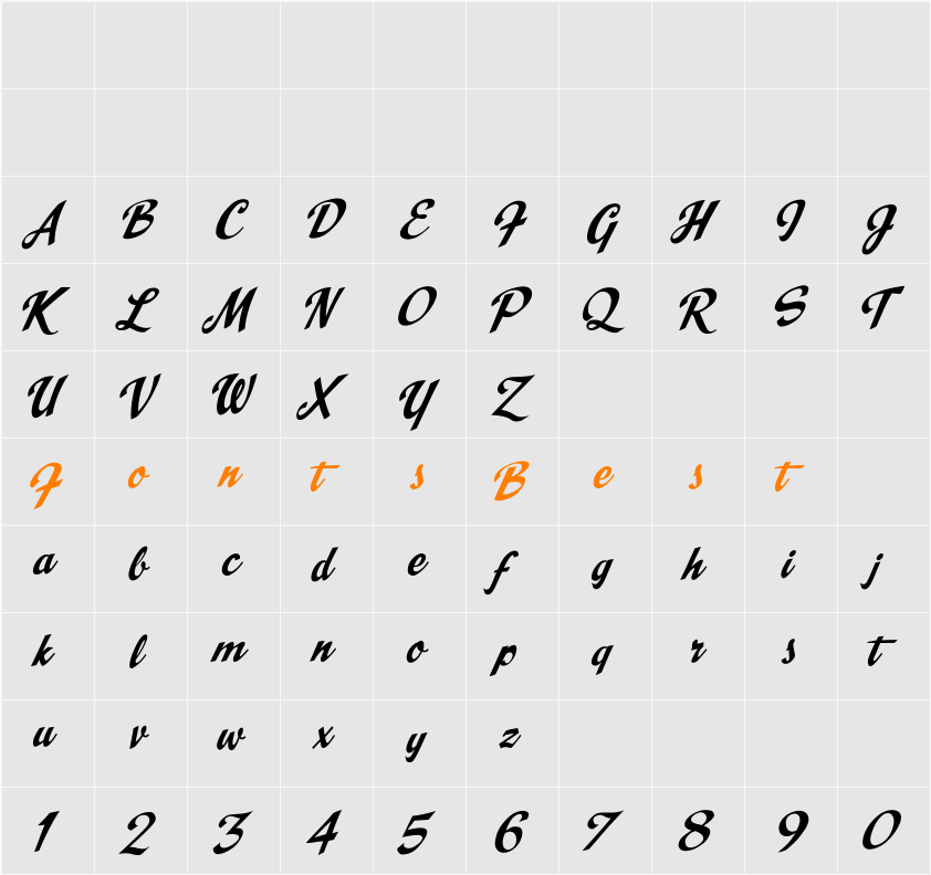 CCSpills Character Map