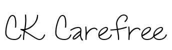 CK Carefree Font Image