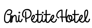 AniPetiteHotel Font Image