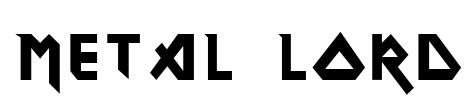 Metal Lord Font Image