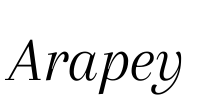 Arapey Font Image