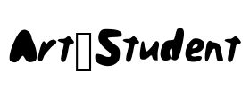 Art_Student Font Image