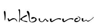 Inkburrow Font Image