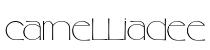 CamelliaDEE Font Image