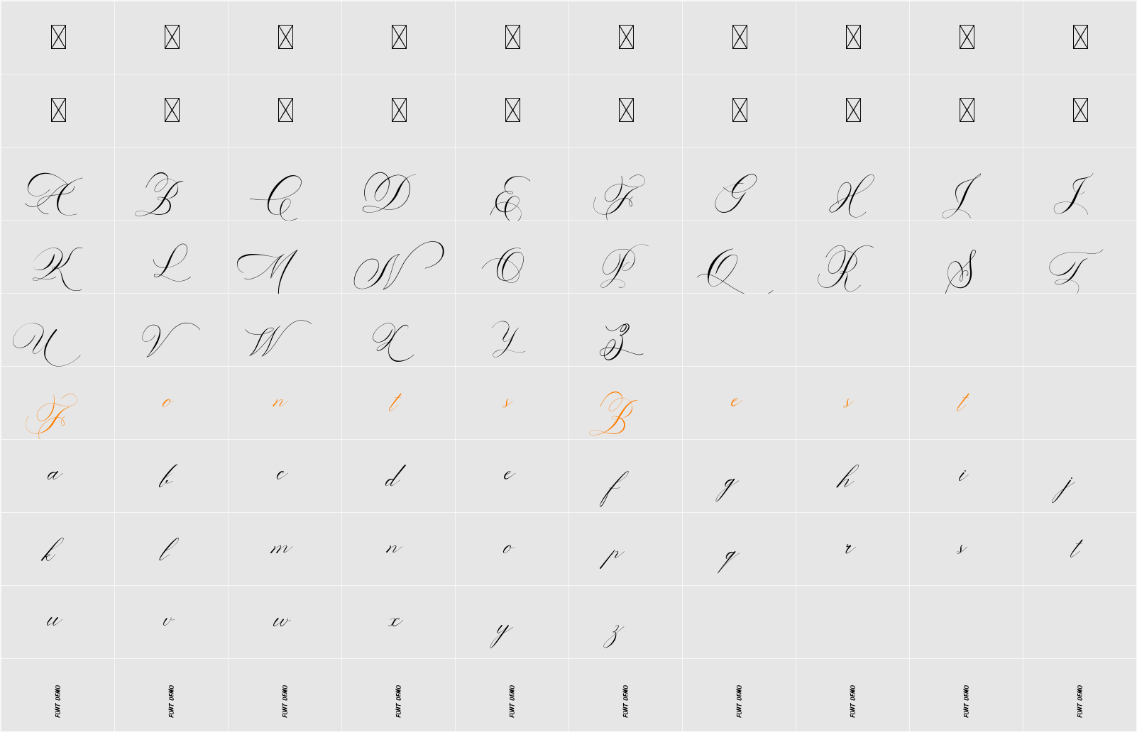 David And SovhieDEMO Character Map