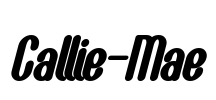 Callie-Mae Font Image