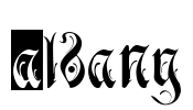 Albany Font Image