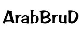 ArabBruD Font Image