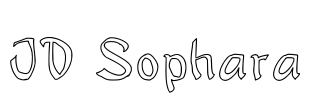 JD Sophara Font Image