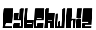 Cyberwhiz Font Image