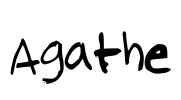 Agathe Font Image