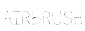 Airbrush Font Image