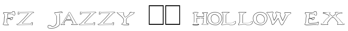 FZ JAZZY 48 HOLLOW EX