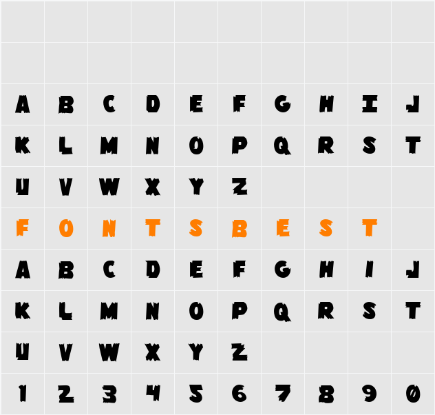 Flying Leatherneck Straight Character Map