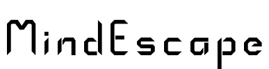 MindEscape Font Image