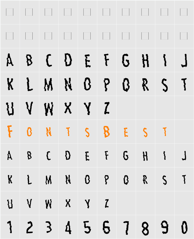 Carbon Character Map