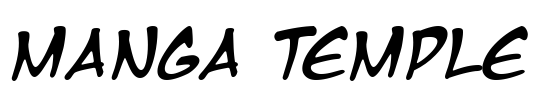 Manga Temple Font Image