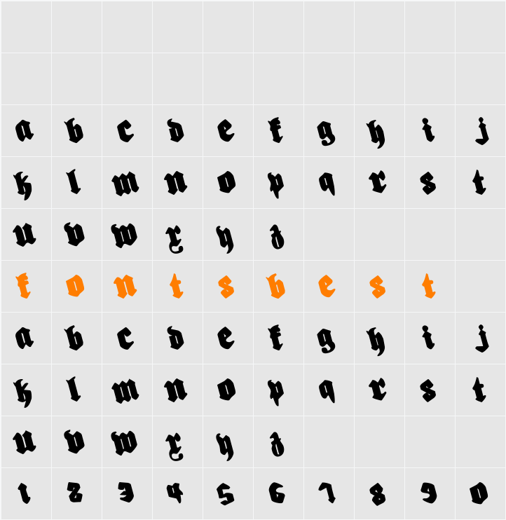 Biergärten Rotate Character Map