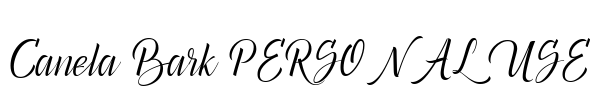 Canela Bark PERSONAL USE Font Image