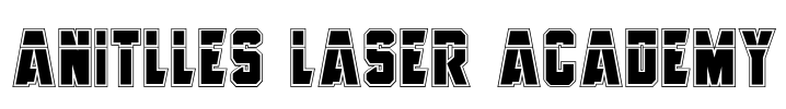 Anitlles Laser Academy Font Image