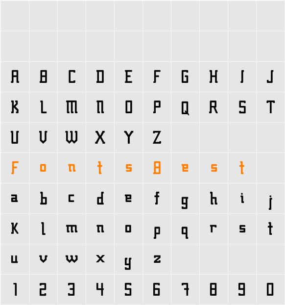 Fcraft Sidarta Character Map