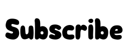 Subscribe Font Image